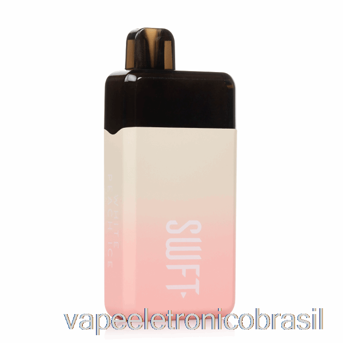 Vape Vaporesso Swft Mod 5000 Gelo De Pêssego Branco Descartável